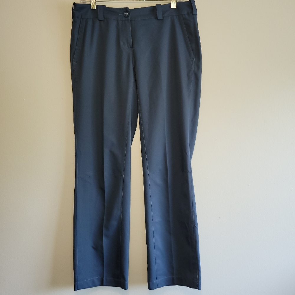 Nike Pant Golf Performance Dri-Fit Straight Pocket Blue Windbreaker Chino Medium
